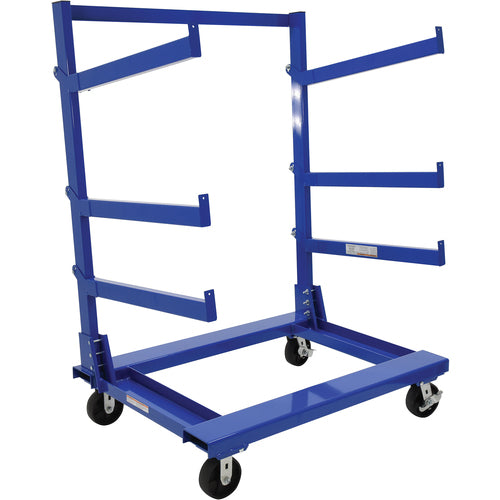 Portable Cantilever Cart 36 × 48.5 × 64.6 - Exact Industrial Supply