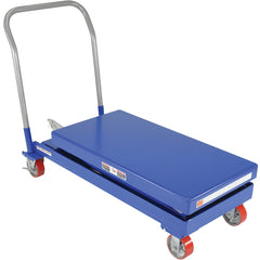 Hydraulic Elev Cart 20 × 40 2000 Foot Pump - Exact Industrial Supply