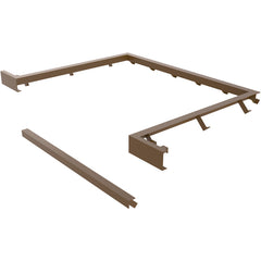 Dockleveler Option-Curb Angle Set 6 × 6 - Exact Industrial Supply