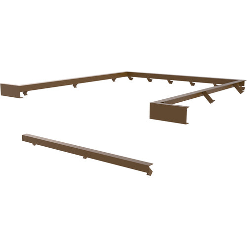 Dockleveler Option-Curb Angle Set 6 × 8 - Exact Industrial Supply