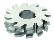 3/32 Radius - 2-1/4 x 3/8 x 1 - HSS - Concave Milling Cutter - 16T - TiCN Coated - Caliber Tooling