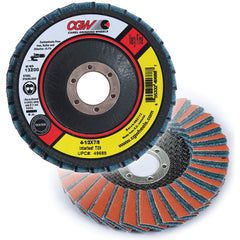 4 1/2″ × 7/8 - Very Fine - Type 29 Interleaf Flap Disc - Caliber Tooling