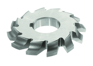 5/8 Radius - 4-1/4 x 15/16 x 1-1/4 - HSS - Left Hand Corner Rounding Milling Cutter - 10T - TiN Coated - Caliber Tooling