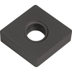 CNMA 431 CA4515, 1/64″ Corner Radius, 3/16″ Thick, 1/2″ Inscribed Circle, TiCl2O3, 80 Degree Diamond, Turning Indexable Insert