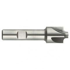 11mm Radius - 1-3/8 x 1" Shank - HSS - Corner Rounding EM - 4 FL Uncoated - Caliber Tooling