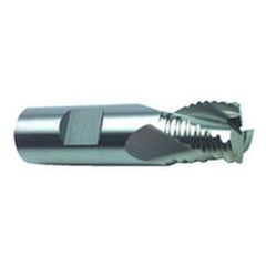 1/4" Dia. - 2-1/16"OAL - TiCN M42 - Roughing SE EM - 3 FL - Caliber Tooling