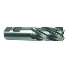 2" Dia. - 4-1/2" OAL - TiN M42 - Roughing SE EM - 6 FL - Caliber Tooling