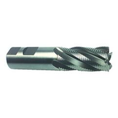 2" Dia. - 4-1/4" OAL - TiN M42 - Roughing SE EM - 6 FL - Caliber Tooling