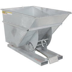 Self-Dump Hopper Hd 1 Cu Yd 6K Galvanize - Exact Industrial Supply