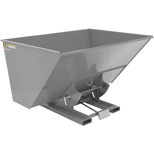 Self-Dump Hopper Ld 3 Cu Yd 2K Machine Gray - Exact Industrial Supply