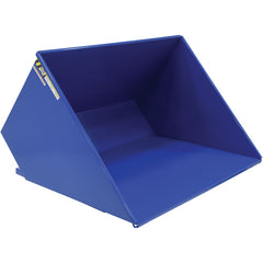 Self-Dump Hopper Md 3 Cu Yd 4K Blue - Exact Industrial Supply