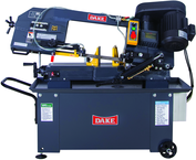 Horizontal Bandsaw - SE 912 - 9 x 12'' Capacity, 1HP, 110V 1PH Motor - Caliber Tooling