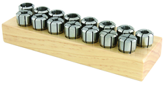 DA200 9 Piece Collet Set - Range: 1/8" - 3/8" by 32nd - Caliber Tooling