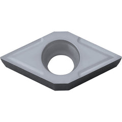 DCGT 21505 TN610, 0.008″ Corner Radius, 3/32″ Thick, 1/4″ Inscribed Circle, TiCN, 55 Degree Diamond, Turning Indexable Insert