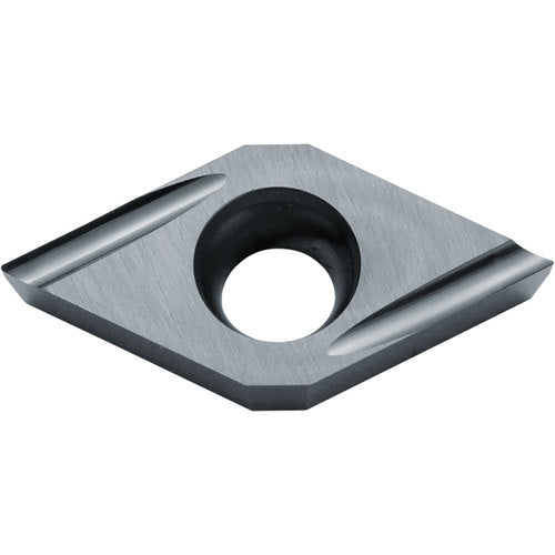 DCGT 32502 U TN610, 0.004″ Corner Radius, 5/32″ Thick, 3/8″ Inscribed Circle, TiCN, 55 Degree Diamond, Turning Indexable Insert