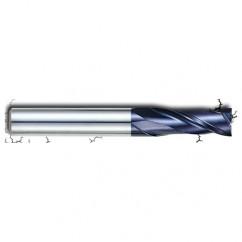 1" Dia. - 2" LOC - 4-1/2" OAL - 2 FL Carbide S/E HP End Mill-AlTiN - Caliber Tooling