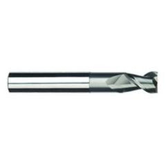 3/4" Dia. - 1" LOC - 4" OAL - 2 FL Carbide S/E HP End Mill-Uncoated - Caliber Tooling