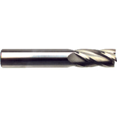 ‎2.5mm Dia-40mm OAL-TiN CBD-Center Cut SE EM-4 FL - Caliber Tooling