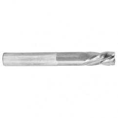 1/2 Dia. x 4 Overall Length 4-Flute Square End Solid Carbide SE End Mill-Round Shank-Center Cut-AlTiN - Caliber Tooling