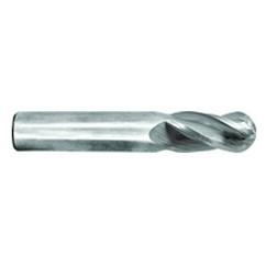 13/32" Dia. - 2-3/4" OAL - Ball Nose-TiCN Coated-SE EM - 4 FL - Caliber Tooling