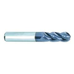 1/4" Dia. - 2-1/2"OAL - AlTiN CBD-Vari Helix-BE HP End Mill-4 FL - Caliber Tooling