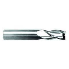 1/2" Dia. - 1-1/2" LOC - 4" OAL - .005 Radius 3 FL Carbide S/E HP End Mill-TiN - Caliber Tooling