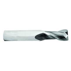 3/4 Dia. x 4 Overall Length 2-Flute .060 C/R Solid Carbide SE End Mill-Round Shank-Center Cut-TiCN - Caliber Tooling