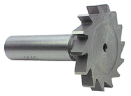 1/2" Dia. - HSS - Woodruff Slotting Shank Type Cutter - Caliber Tooling