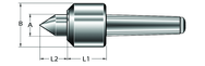 PLC-HDA-S60-MT2 - Heavy Duty - Live Center - Caliber Tooling