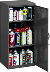 13-3/4 x 12-3/4 x 30'' (Gray) - Aerosol/Utility Storage Cabinet - Caliber Tooling