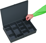 18 x 12 x 3'' - Adjustable Compartment Box - Caliber Tooling