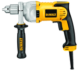 #DWD220 - 10.5 No Load Amps - 0 - 1200 RPM - 1/2" Keyed Chuck - Corded Reversing Drill - Caliber Tooling