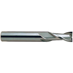 3/32″ × 1/8″ × 3/8″ × 1 1/2″ 2 Flute Square End Carbide End Mill-Plain Shank - Caliber Tooling