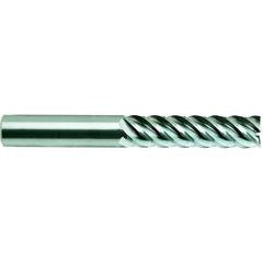 1/4-1/4-1-1/4-4 5Fl Long SE H-45 CBD TiAlN-Futura Coated End Mill - Caliber Tooling