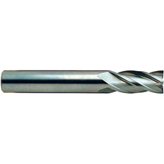 7/32″ × 1/4″ × 5/8″ × 2 1/2″ 4 Flute Square End Carbide End Mill-Plain Shank - YG Tylon F - Caliber Tooling