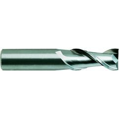 1/4-3/8-3/4-2-1/2 2Fl Reg Stright.H-42 CBD For Aluminum End Mill - Caliber Tooling