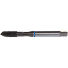 M12x1.25 4 Flute 6H HSS-E PM DIN ANSI Machine Tap - Blue Shark for Stainless Steel - Plug Style E-code # E769M12X1.25 - Exact Industrial Supply