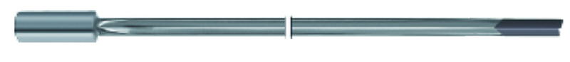 6.95mm Dia-Carbide 80XD Drill-118Â° Point-TiCN - Caliber Tooling