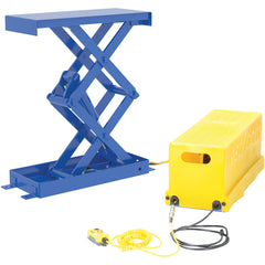 Double Leg Shorty Scissor Lift 1K 24 × 48 - Exact Industrial Supply