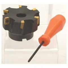 2" Dia. 90 Degree Face Mill - Uses ADKT 1505 Inserts - Caliber Tooling