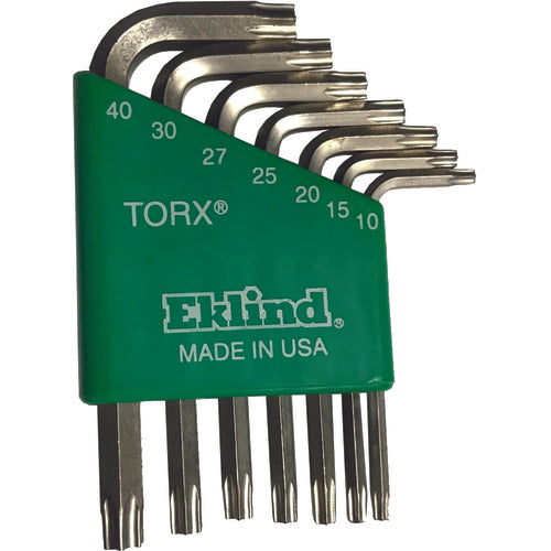 7PC BRIGHT TORX L-KEY SET - Caliber Tooling