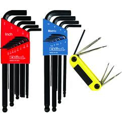 28PC HEX-L KEY 3-PACK - Caliber Tooling