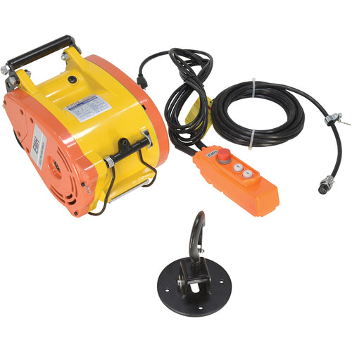 Electric Mini Hang Cable Hoist 1000Cap - Exact Industrial Supply