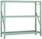 72 x 18 x 72" - Shelving Starter Unit (Silver) - Caliber Tooling