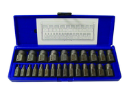 25 Piece Hex Head Multi-Spline Extractor Set - Caliber Tooling