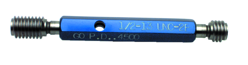 5-40 NC - Class 2B - Double End Thread Plug Gage with Handle - Caliber Tooling