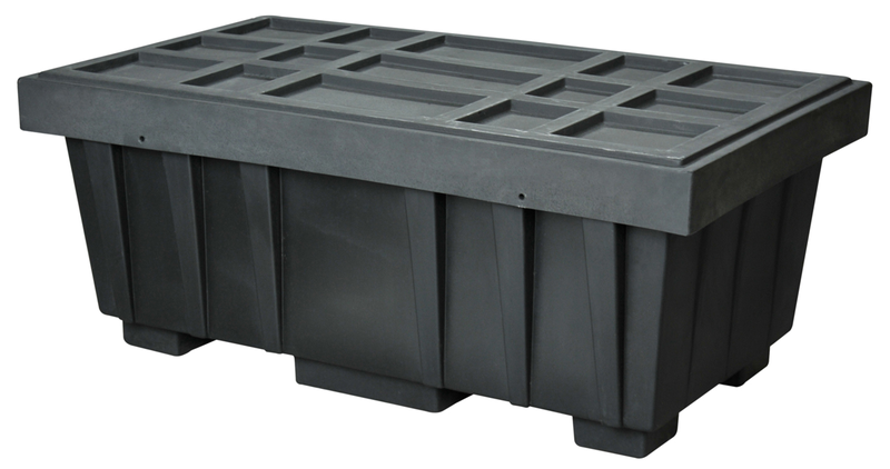 110 GAL SPILL KIT BOX BLACK W/COVER - Caliber Tooling