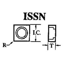 #ISSN844 For 1" IC - Shim Seat - Caliber Tooling