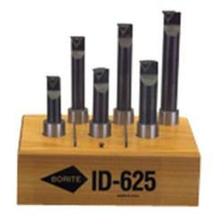 Indexable Boring Bar Set- 1/2" SH-7/16" Min Bore - Caliber Tooling