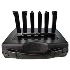 7 Piece Set 5/16 Shank Turning Tools and 1/4 Shank Boring Bar - Caliber Tooling